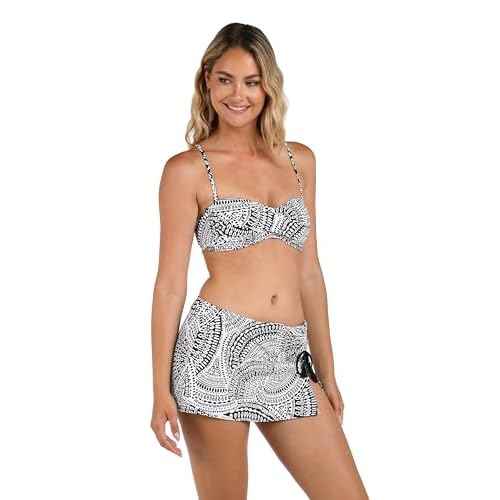 La Blanca Womens Bandeau Bikini Swimsuit Top