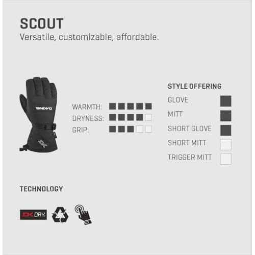Dakine Men's Scout Snowboard & Ski Gloves