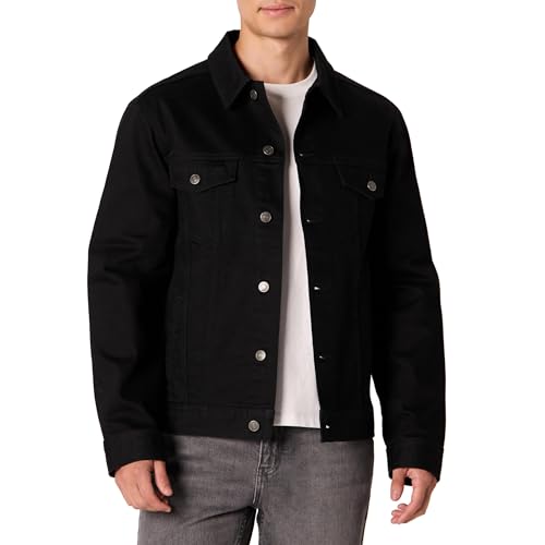 Amazon Essentials Men's Low Stretch Regular-Fit Denim Jacket