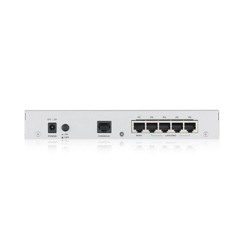 Zyxel Cyber Security Vpn Firewall | Business Class Recommended Up To 40 Users | Nebula Cloud Option | Hardware Only [Usgflex100]