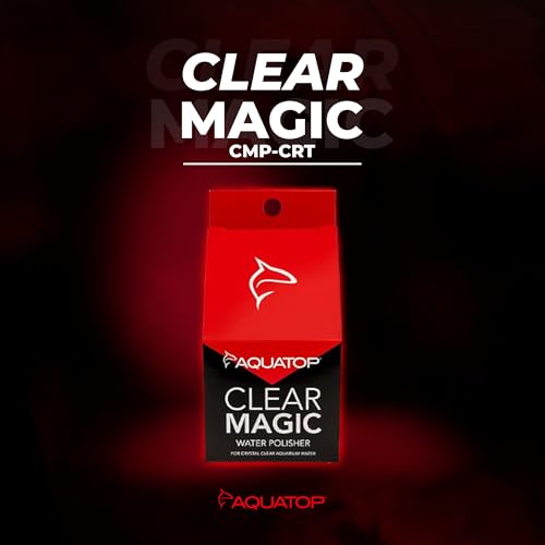 Aquatop Clear Magic Water Polisher - Safe for Freshwater and Saltwater Aquariums - May be added once a week - Easier Pick ...