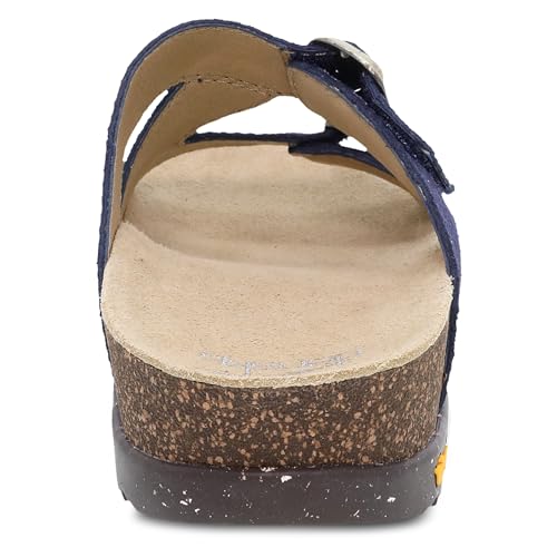 Dansko Dayna Double Buckle, Slip-On Sandal for Women - Cushioned Cork Midsole for Comfort and Shock Absorption - Vibram EC...