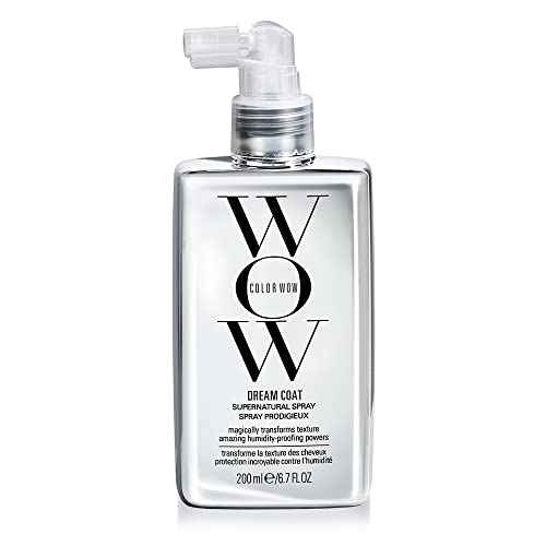 COLOR WOW Dream Coat Supernatural Spray ? Keep Your Hair Frizz-Free and Shiny No Matter the Weather with Award-Winning Anti-Humidity Treatment
