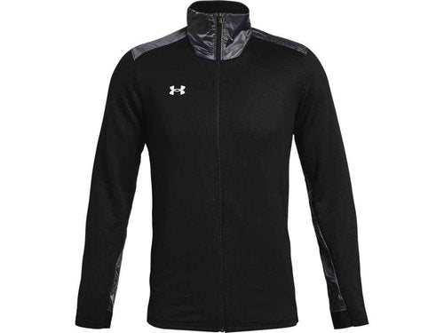 Under Armour Command Mens Warm-up Full Zip M Black-white