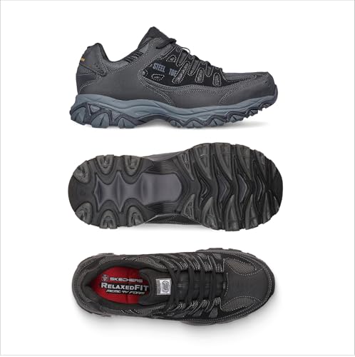 Skechers Men's Cankton Steel Toe Safety Shoes