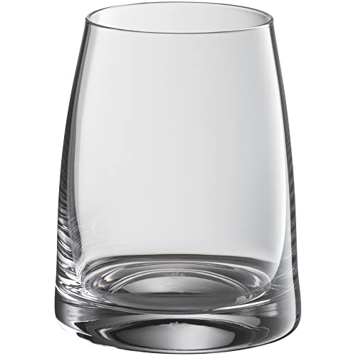 WMF Kineo Water Glasses Set of 4, Drinking Glasses, Tumbler 325 ml, Crystal Glass, Thin Drinking Rim, Ergonomic Shape, Dis...