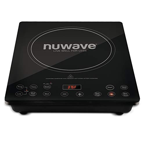 Nuwave Pro Chef Induction Cooktop, NSF-Certified, Commercial-Grade, Portable, Powerful 1800W, Large 8” Heating Coil, 94 Te...