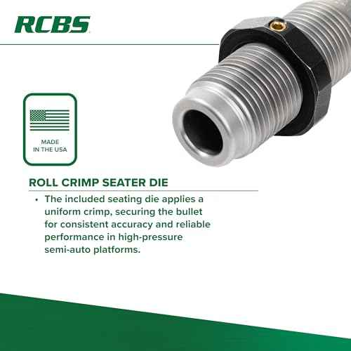 RCBS Small Base Sizer .308 Win, Small Base Sizing Die for .308 Winchester Semi-Auto Rifles