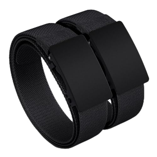 COAGOU Nylon Ratchet Belt for Men, Tactical EDC CCW Gun Belt, Adjustable Stretch