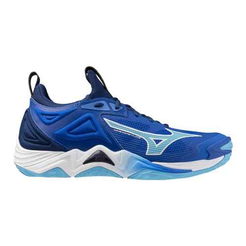 Mizuno Wave Momentum 3 Unisex Volleyball Shoe, Mugen Blue, 17 US Men
