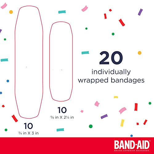 BAND-AID Brand Adhesive First Aid Bandages for Minor Cuts & Scrapes, Wound Care Featuring Nickelodeon TMNT Characters, Fun...