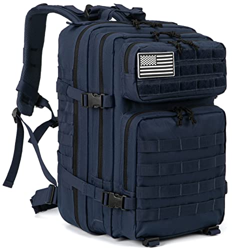 QT&QY 45L Tactical backpack & Tactical Toiletry Bag