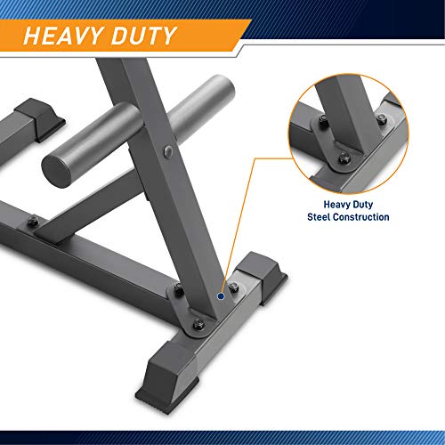Marcy Olympic Weight Plate Tree for 2-Inch Plates Weight Storage Rack