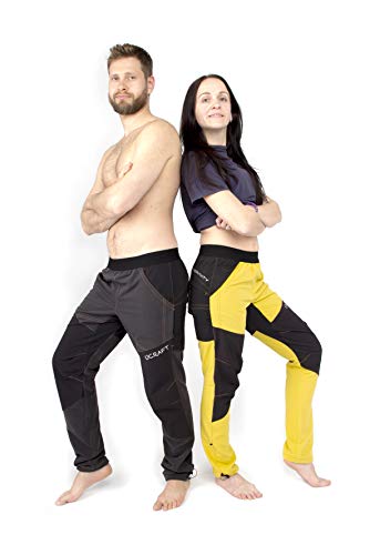 Ucraft - Anti-Gravity Climbing and Bouldering Unisex Pants, 5 Pockets, 5 Fabrics
