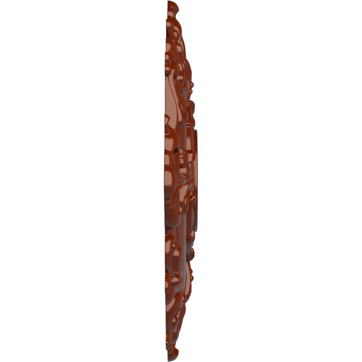 Ekena Millwork Cm18Rlfif Riley Ceiling Medallion, Firebrick
