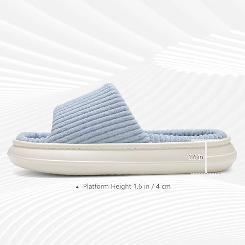 NineCiFun Unisex Summer House Slippers Indoor and Outdoor Slip-On Home Bedroom Shoes for Women and Men