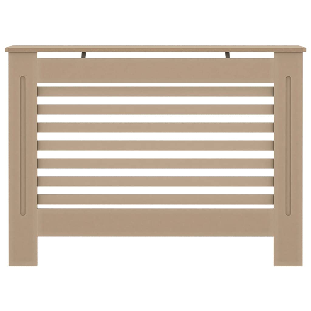 GOLINPEILO Brown Radiator Cover MDF Heating Radiator Cabinet Living Room Furniture Decor, 44.1" x 7.5" x 32.1", Horizontal Design