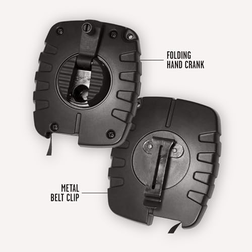 Hunter Safety System Bow & Gear Hoist: 30' Automatic Unwinding Pull Line with Coated Carabiner, Lightweight Rewind System ...