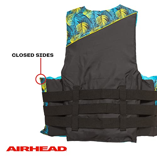 Airhead Tropic Life Jacket | Closed Sided PFD | Child, Youth and Adult