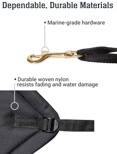 BKC UH-KS222 Universal Sit-On-Top Soft Padded Kayak Seat and Backrest with Water Bottle Pouch for Fishing/Kayaking/Raftin...