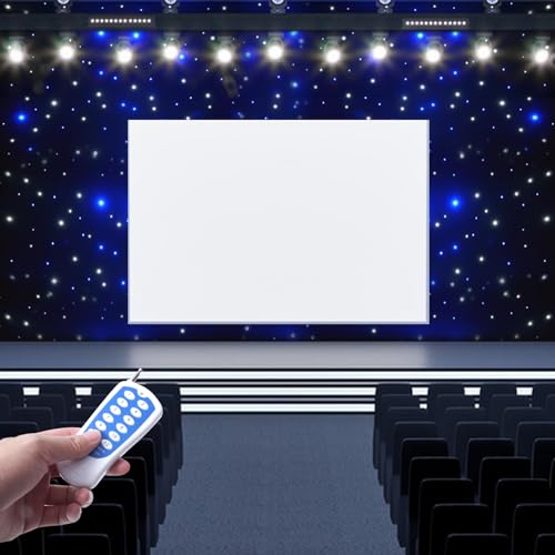 LED Star Stage Backdrop Light Curtain Backdrop 20 x 10FT Blue and White LED Star Curtain DMX Controler for Wedding Event S...