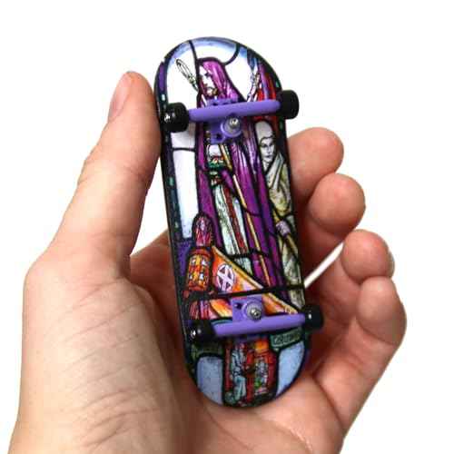 Teak Tuning Heat Transfer Graphic 34mm Fingerboard Complete - Stained Glass Edition