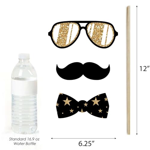 Big Dot of Happiness Red Carpet - Movie Night Essentials, Photo Booth Props, Film-Themed Decorations & Accessories, Awards...
