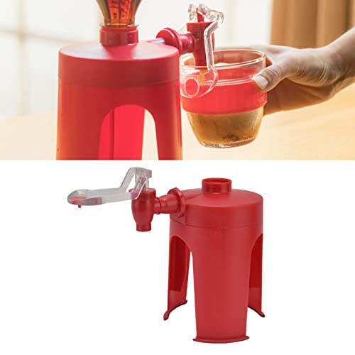Water Dispenser Inverted Drinker Faucet Hand Pressure Water Dispenser Soda Dispense Mini Automatic Red Upside Down Drink F...