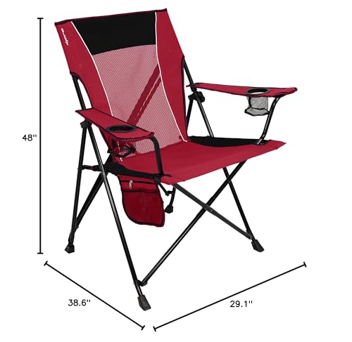 Kijaro Dual Lock Portable Camping Chair Bundle - Versatile Folding Chair, Sports Chair, Outdoor Chair & Lawn Chair