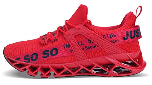 WONESION Mens Breathable Walking Tennis Running Shoes Blade Fashion Sneakers