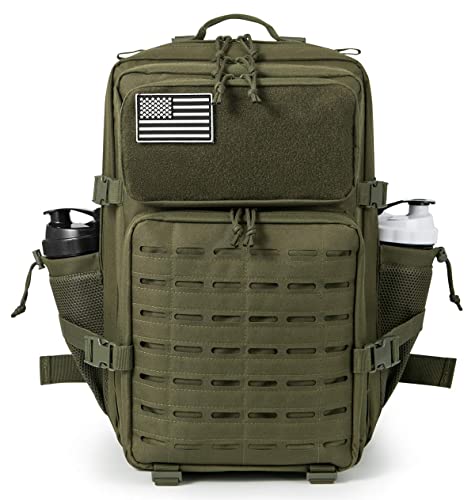 QT&QY Tactical Backpack V1.0(Green) Military Backpack V3.0(Green)