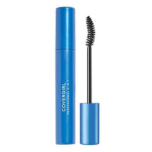COVERGIRL Professional All-in-One Curved Brush Mascara Black Brown 210, 0.3 Ounce (packaging may vary)
