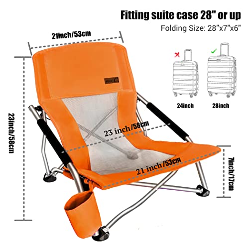 Nice C Ultralight Chair + 2 Pack Beach Chair