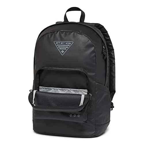 Columbia Unisex PFG PHG Zigzag 22L Backpack, Black/PFG Fish Flag, One Size