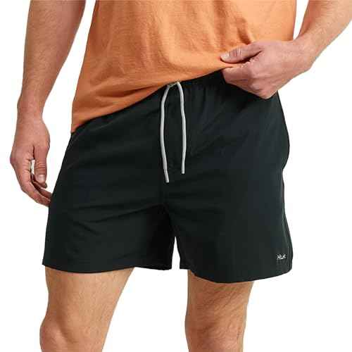 HUK Mens Pursuit Volley Short, Quick-Dry Fishing Shorts for Men