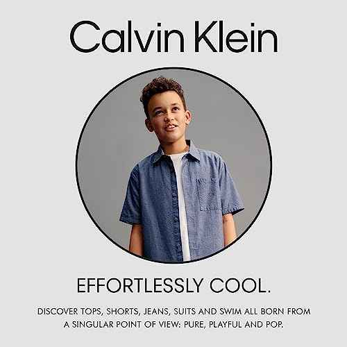 Calvin Klein Boys' Swim Trunk with UPF 50+ Sun Protection