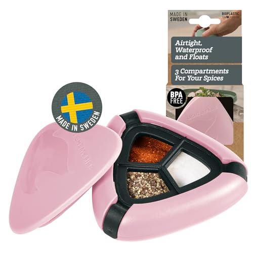Light My Fire Salt & Pepper Shakers — Travel Salt and Pepper Shakers — Travel Spice Kit Portable Spice Shaker — Multi Spic...