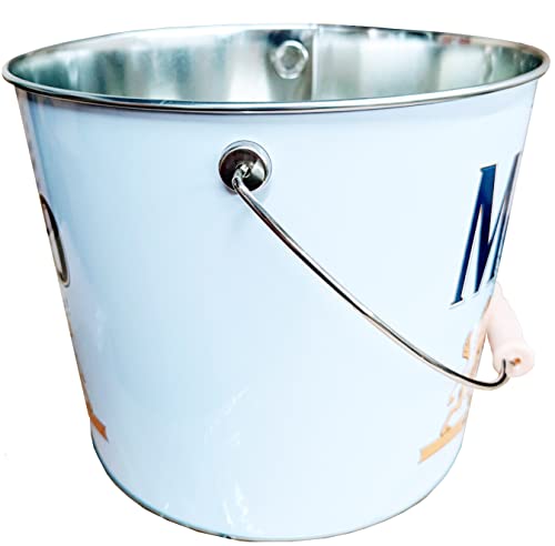 Modelo Beverage Bucket with Wire Handle Modelo (433317-12), White