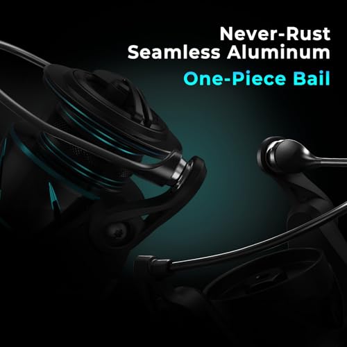 KastKing Verus Spinning Fishing Reel, 2025 Model, Ultra Lightweight 6.8oz Spinning Reel, Aerodynamic Reel Rotor, 6.2:1 Gea...