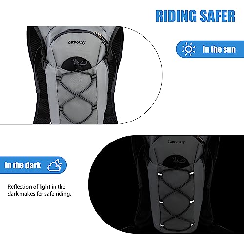 Zavothy Hydration Backpack with 2L Hydration Bladder Water Backpack for Hiking Hydration Pack for Running Cycling Hiking
