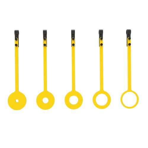 Caldwell AR500 Rimfire KYL Challenge Rings Target with 1/4 Inch Thickness, Rifle Rated for Precision Shooting and Target Practice