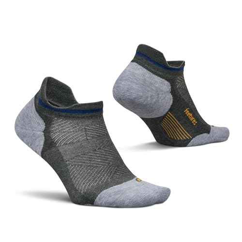 Feetures Elite Golf Max Cushion Tab Ankle Socks - Sport Sock with Targeted Compression