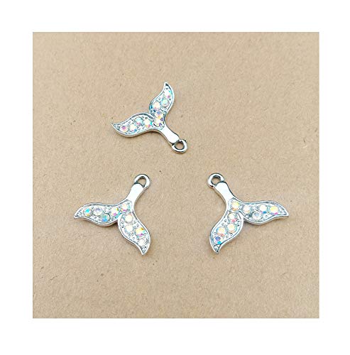 Hundred River Friendship Mermaid Tail Necklace with Message Card Gift Card (mermaid tail s)
