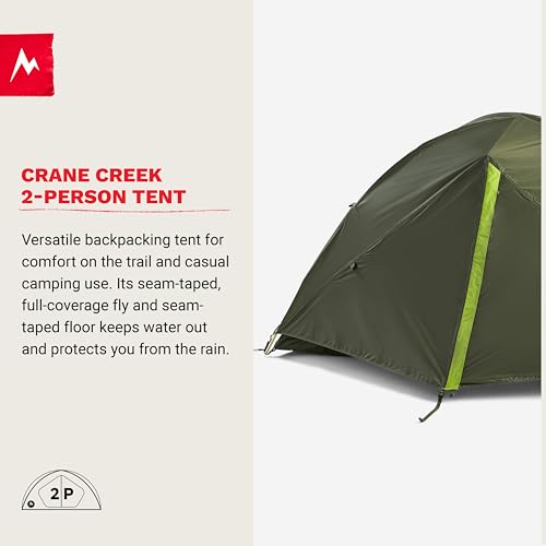 MARMOT Crane Creek 2P/3P Camping and Backpacking Tents & Footprints