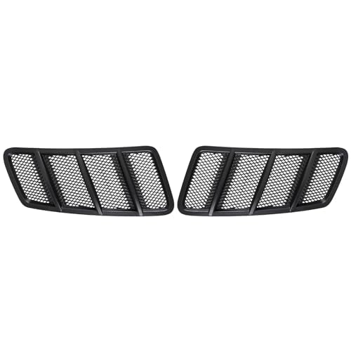 Pair Front Left & Right Hood Vent Air Grille Cover fits for Merce*des Benz W166 GL350 GL450 GL550 GL63 AMG 2013-2016 ML350 ML550 ML63 2012-2015 Hood Air Vent Grille Replaces 1668800105 1668800205