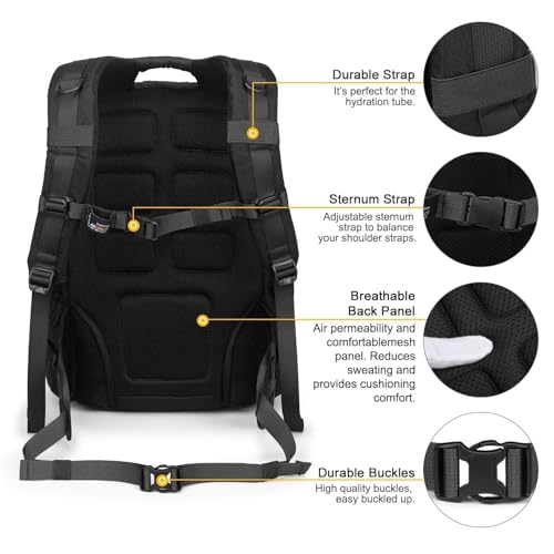 Mardingtop 40L Tactical Backpack for Men,Molle Military Backpack for Hiking,Travel,Camping, Hunting