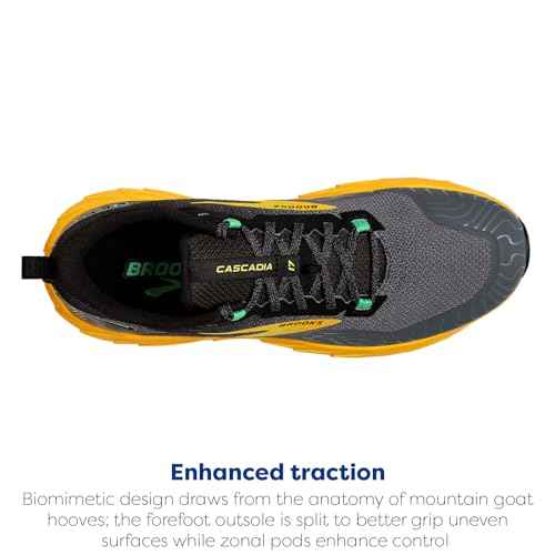Brooks Men¡¯s Cascadia 17 Trail Running Shoe