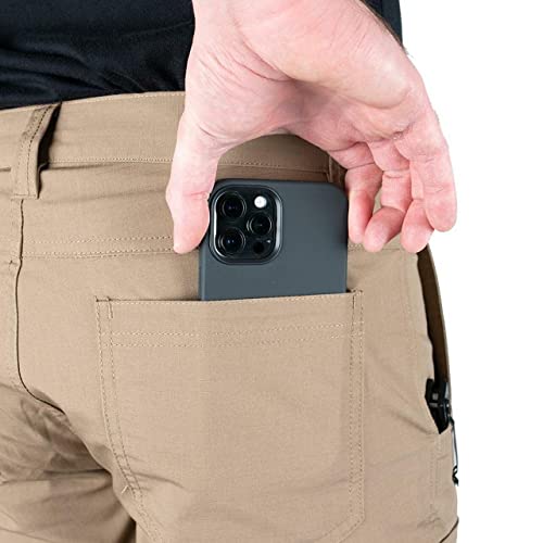 LAPG Men's Core Cargo Tactical Pants, Stretch Waistband, Lightweight & Durable Ripstop CCW Cargo Pants for Men