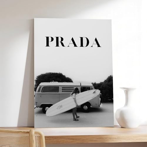 Dehub Black And White Luxury Poster for Home Office Decoration Chic Fashion Canvas Prints for Wall Aesthetic Perfect Gifts for Birthday Party Unframe-style 24x36inch(60x90cm)