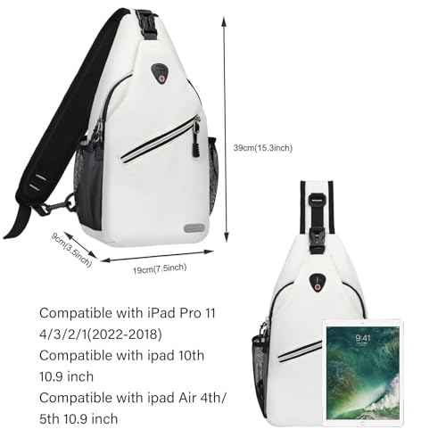 MOSISO Sling Backpack, Multipurpose Crossbody Shoulder Bag Travel Hiking Daypack